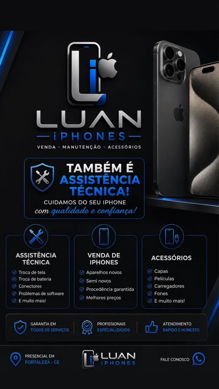 Luan IPhones Ce - assistência Técnica / venda de iPhones  - Foto 4