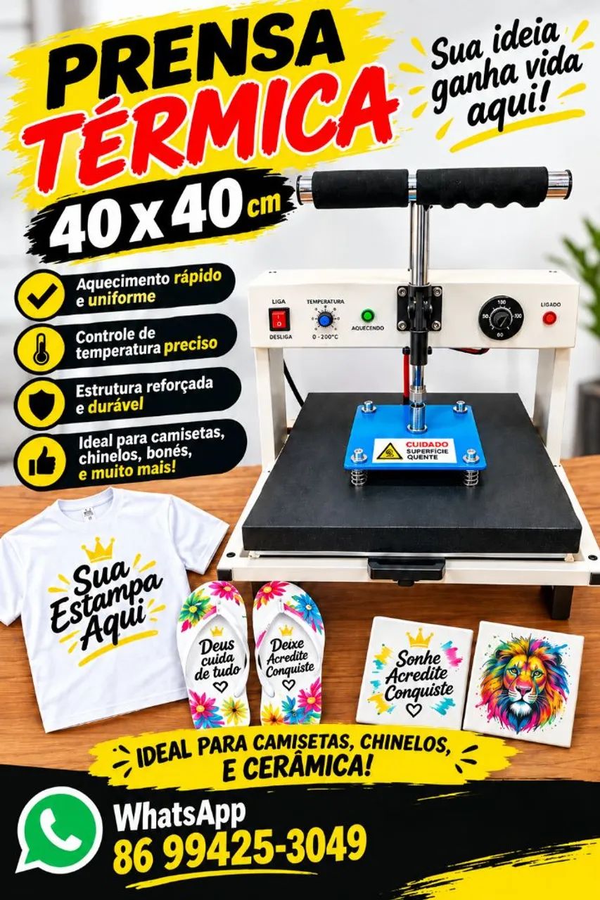 Prensa termica