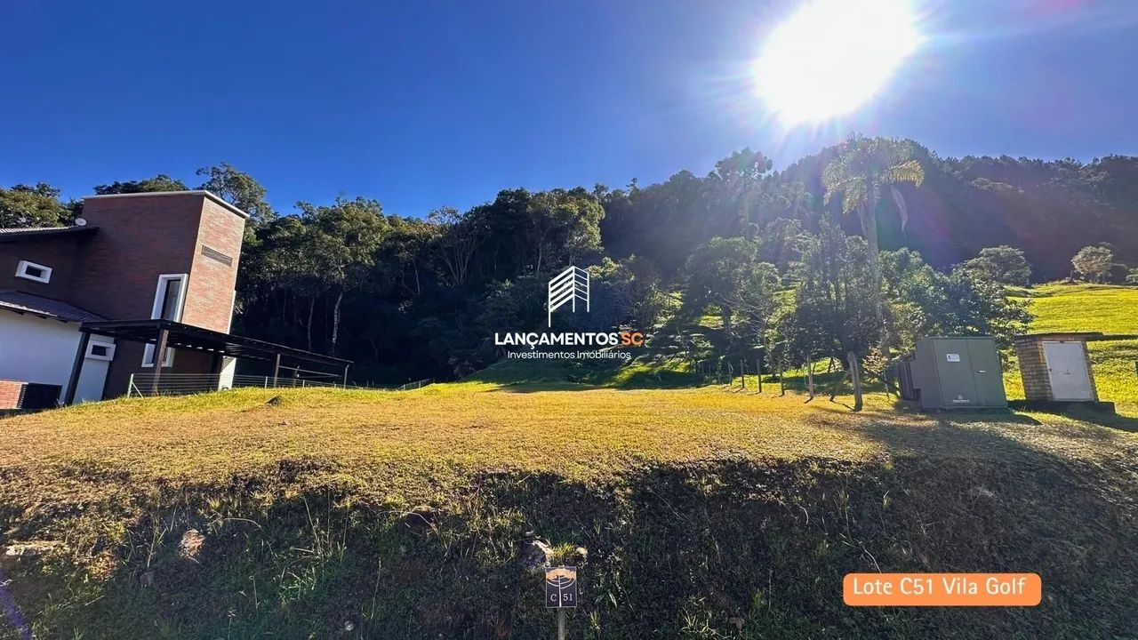 Terreno Plano, Condomínio Costa da Serra, em Rancho Queimado/SC - Foto 5