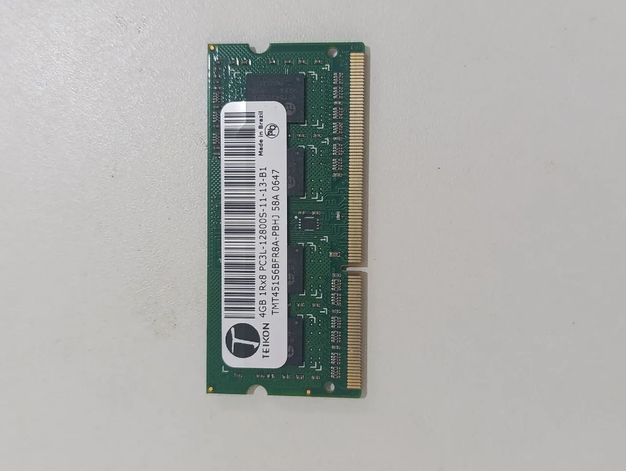 Memória ddr 3l 4gb para notebook Mini Pc 