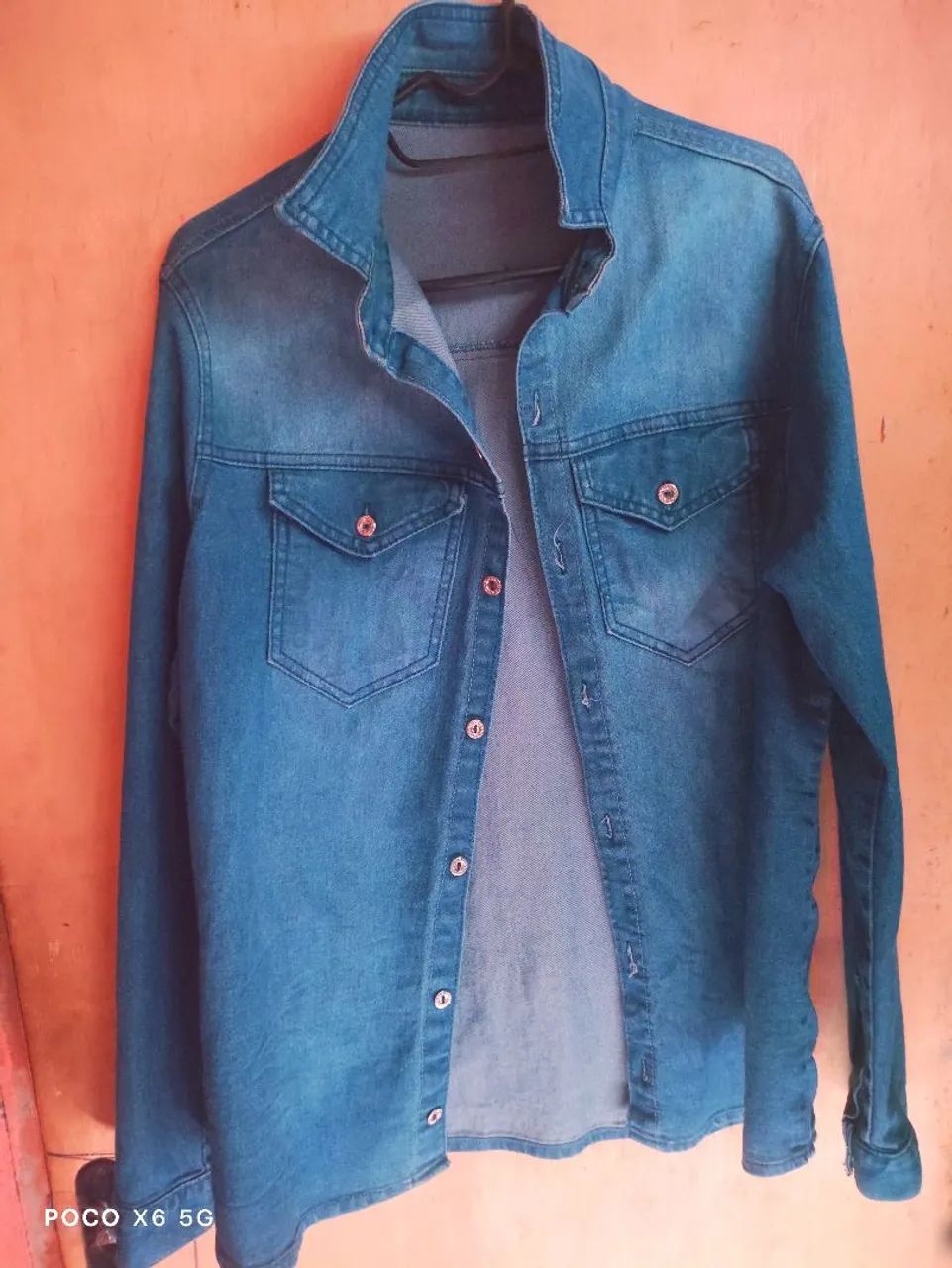 Jaqueta Jeans Masculina 