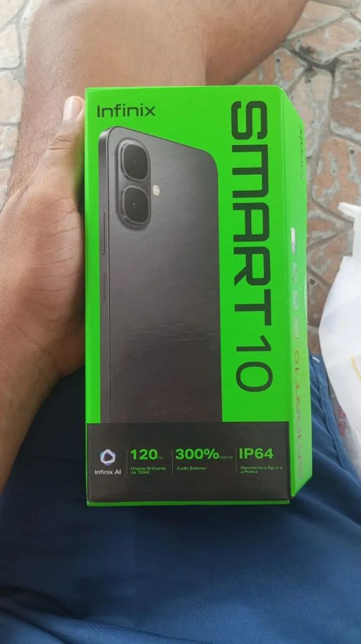 Smart 10 Infinix  256 GB NOVO! - Foto 4