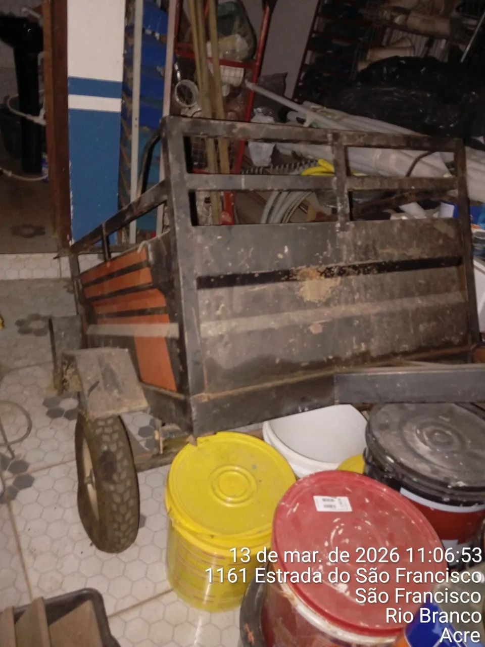 Carrocinha de moto 