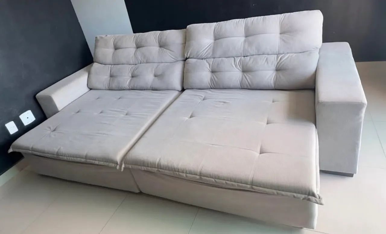     Modern and Spacious 2.90m Reclining Sofa465544792318955523