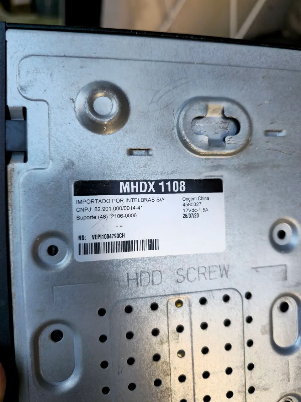 DVR INTELBRAS MHDX 1108 com 8 câmera HD 1 tera  - Foto 2