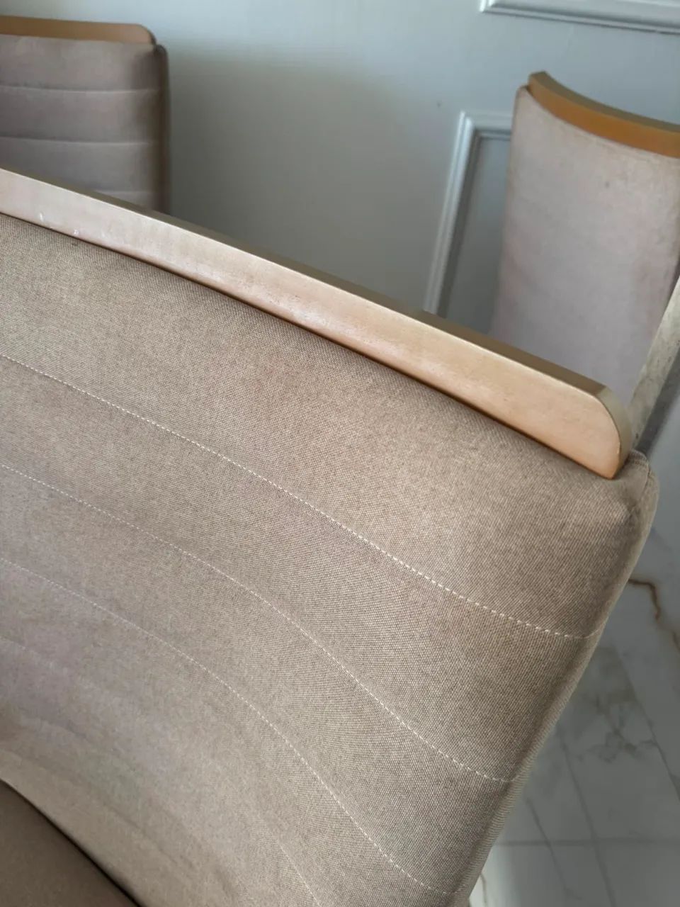 Vendo conjunto com 6 cadeiras - Foto 4