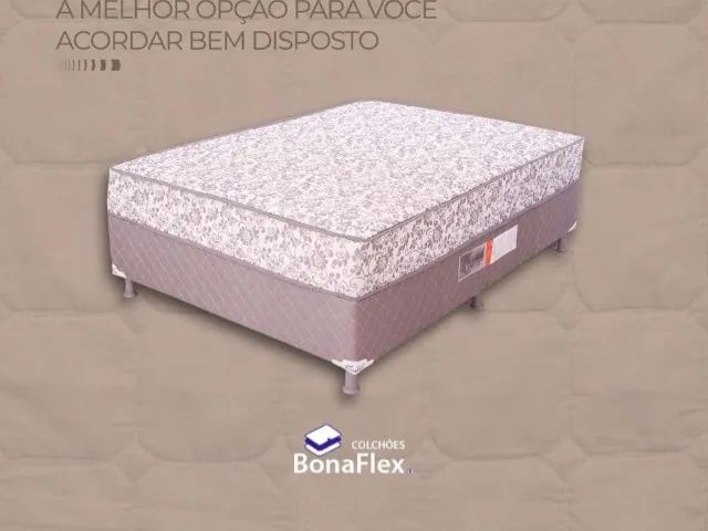 Cama Box Casal Com 5cm de Espuma (Nova) - Foto 2