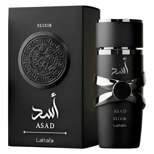 Perfume  Árabe Lattafa Asad Elixir Eau de Parfum Masculino 100ml Não É Réplica