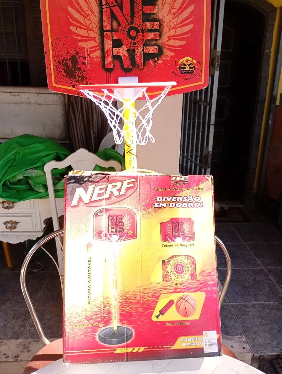 TABELA INFANTIL DE BASQUETE: NERF/2X1 