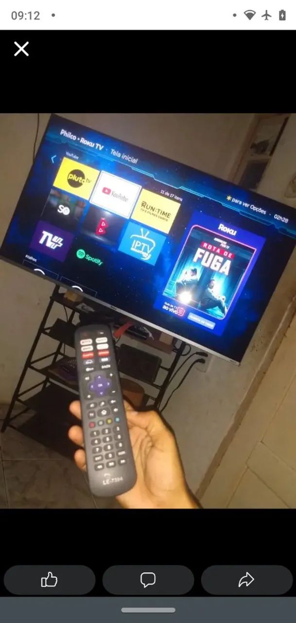 Tv Philco Roku Smartv 50 Polegadas - Foto 2