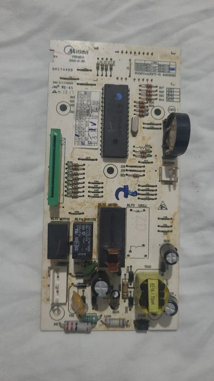 Placa de potência micro-ondas Electrolux MEF41 bivolt original Funcionando perfeitamente  - Foto 3