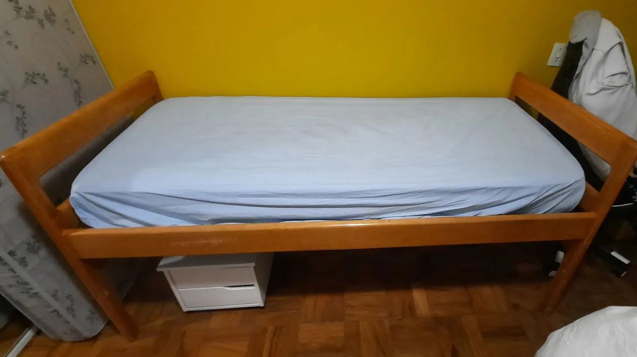 Cama de Solteiro de madeira - Foto 3
