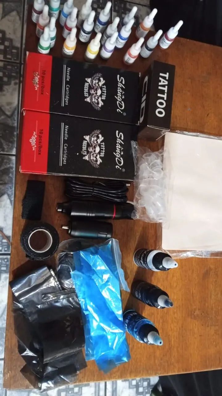 Kit Tatuagem 