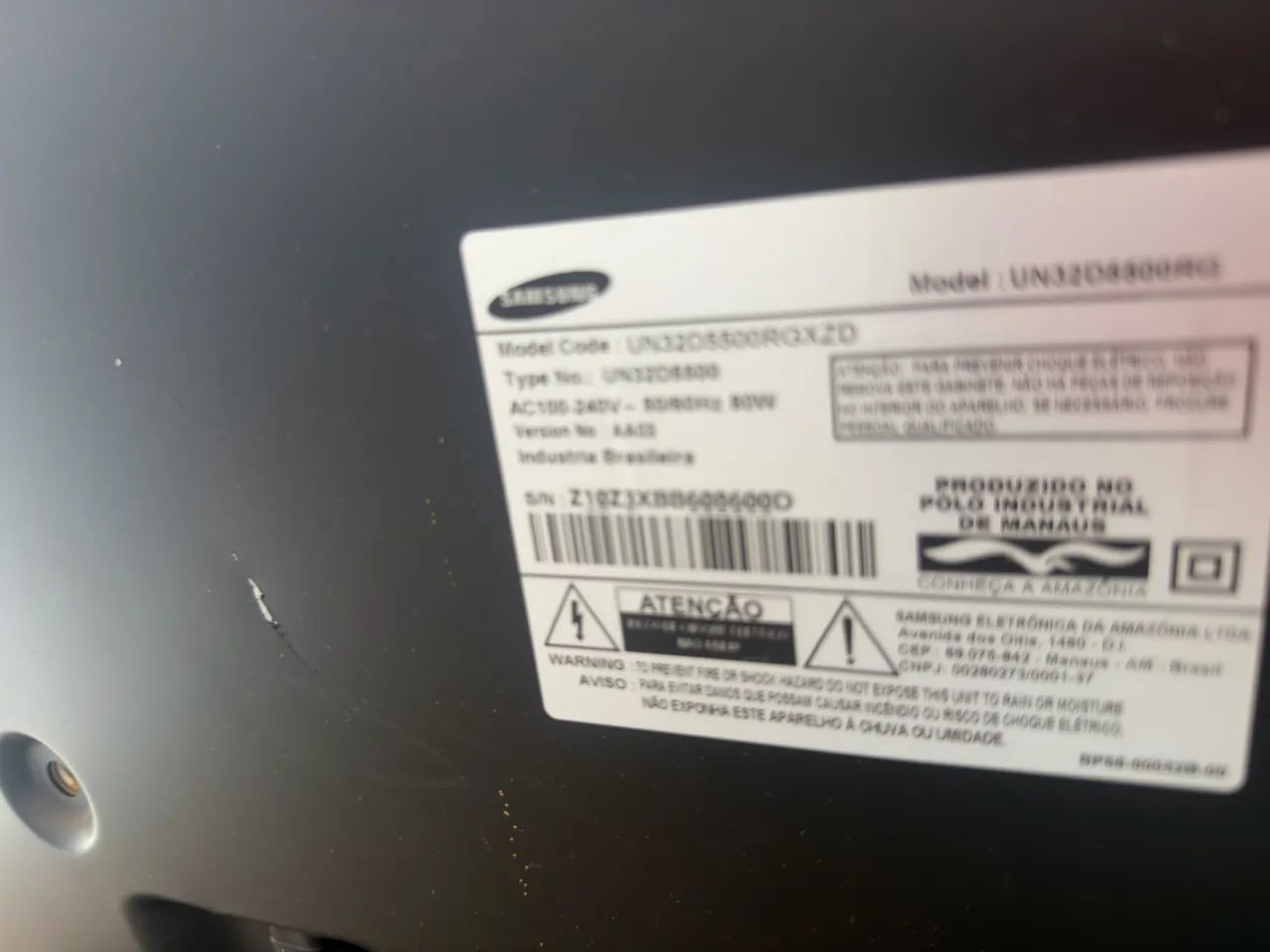 Tv Samsung 32 Led não é smart  - Foto 2