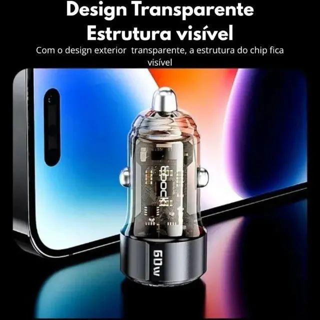 Carregador Automotivo Tipo C - Foto 4