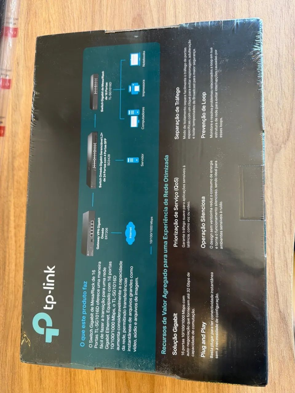 Switch to link 16 portas - Foto 2