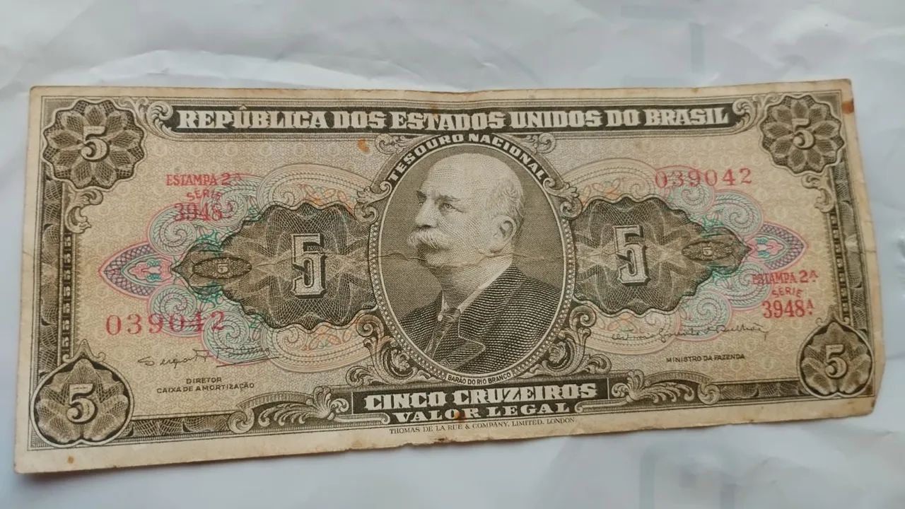Cédulas antigas 