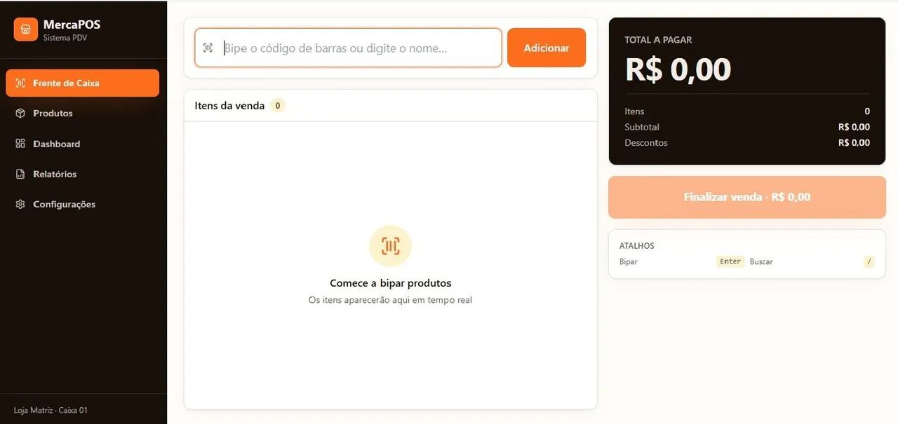 Sistema para seu mercado 