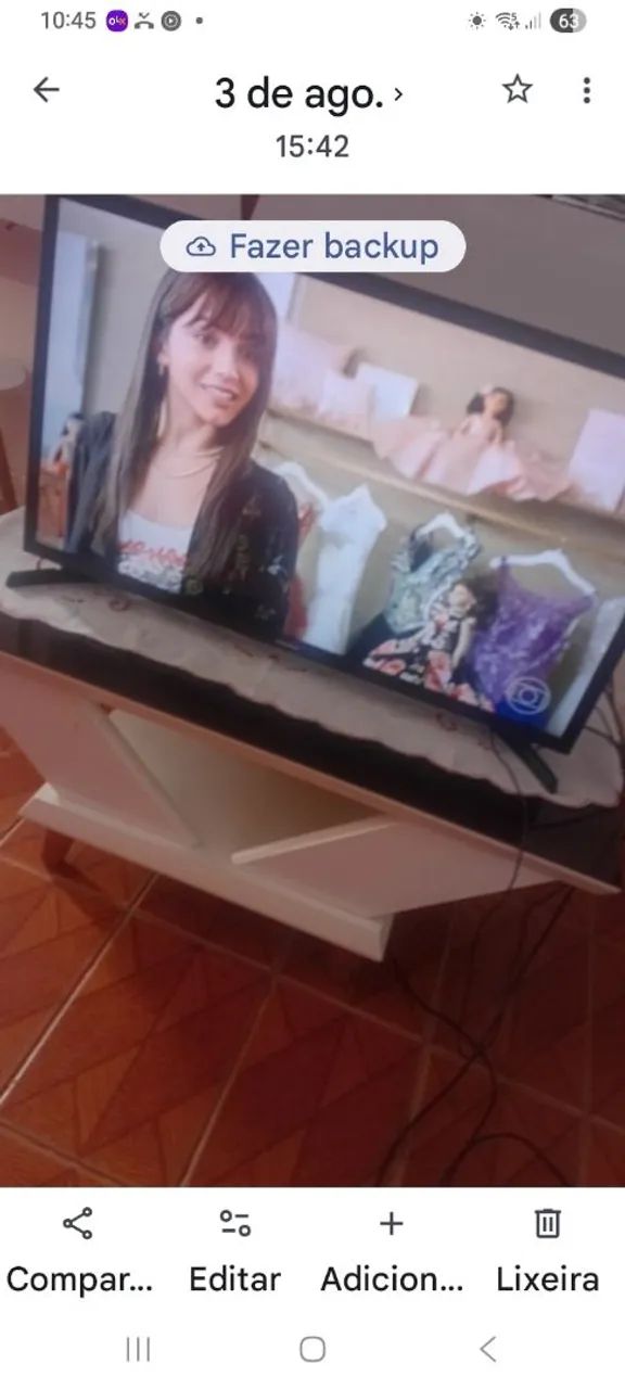 TV SMART 32"SAMSUNG R$:650/ACEITO PIX.  - Foto 4