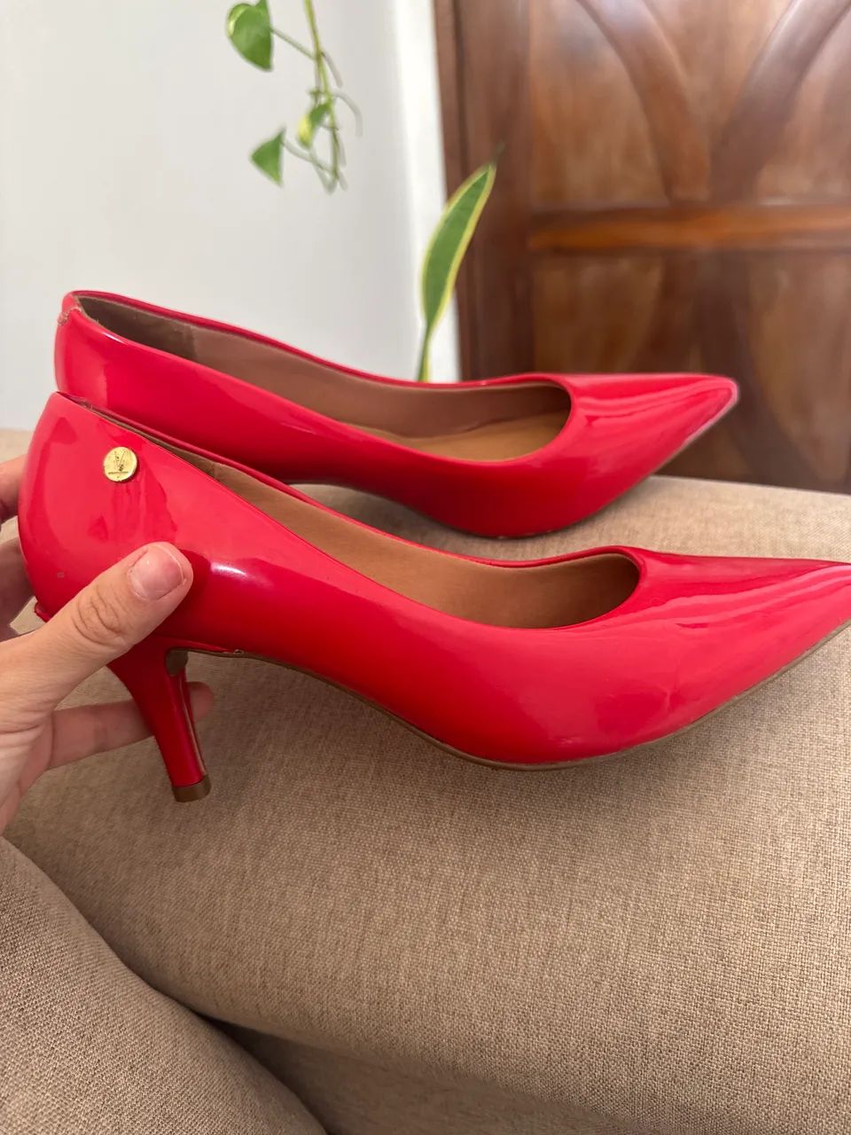 Scarpin 39 vizano pouco usado 
