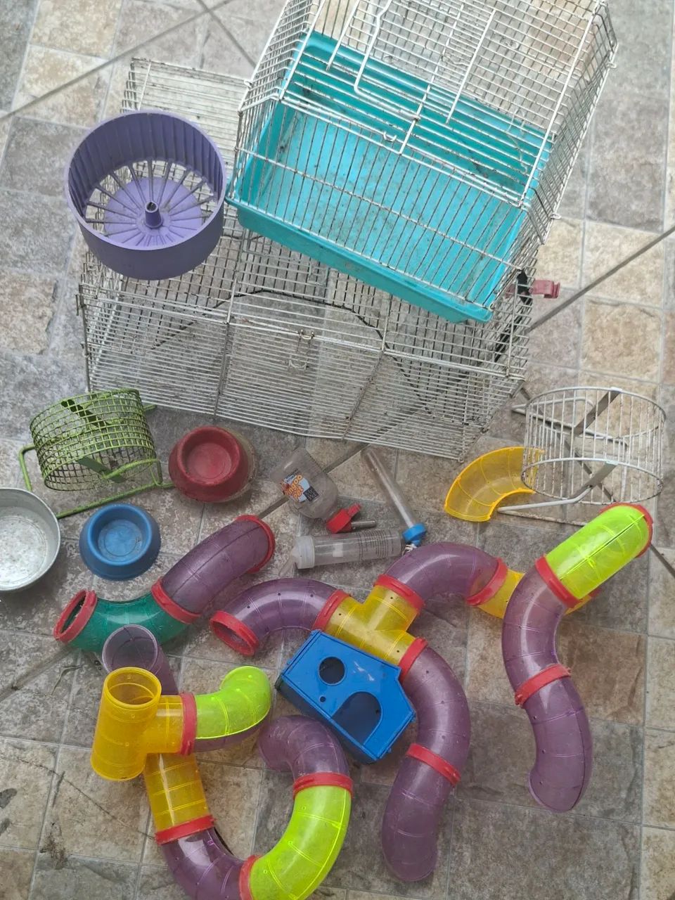 Acessórios/ Canos / Gaiola Roedores, Hamster e ratos