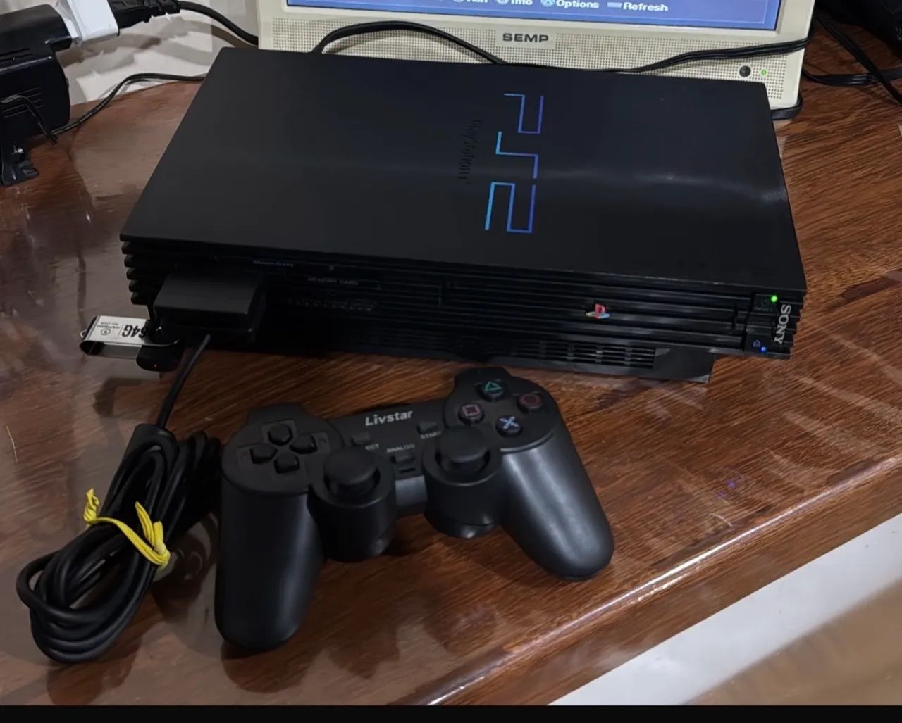 PLAYSTATION 2 FAT COM HD 