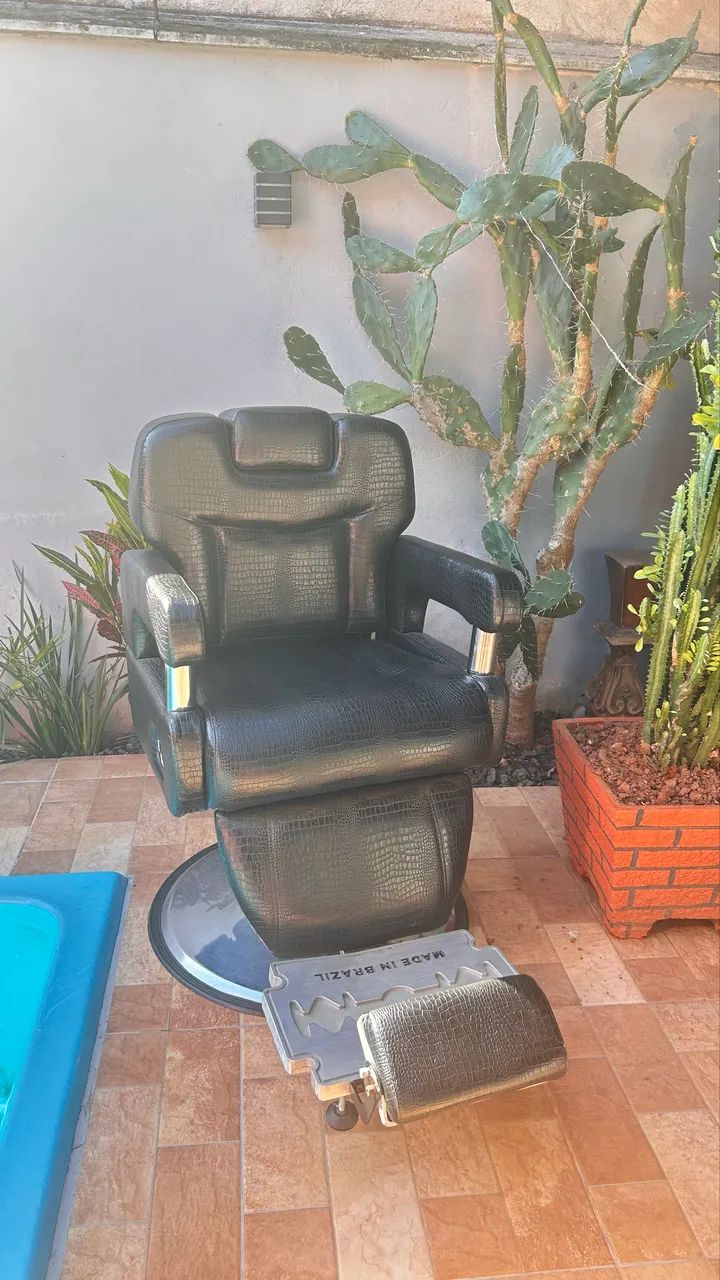 Cadeira Para Barbearia E Salão De Beleza Darus Arizona