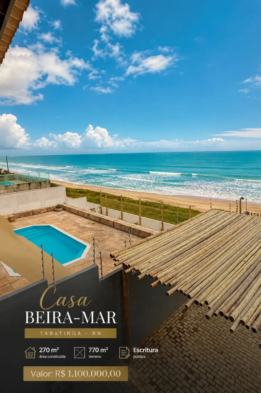 Casa Beira Mar - Praia de Tabatinga 