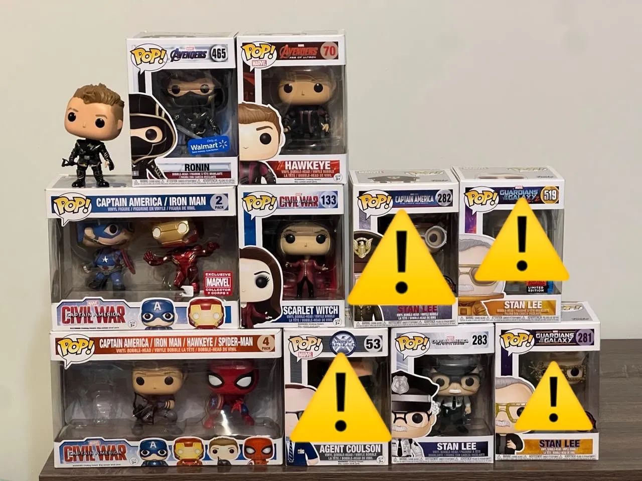 Funko Pop Capitão América Stan Lee Vingadores Marvel - Vários Modelos