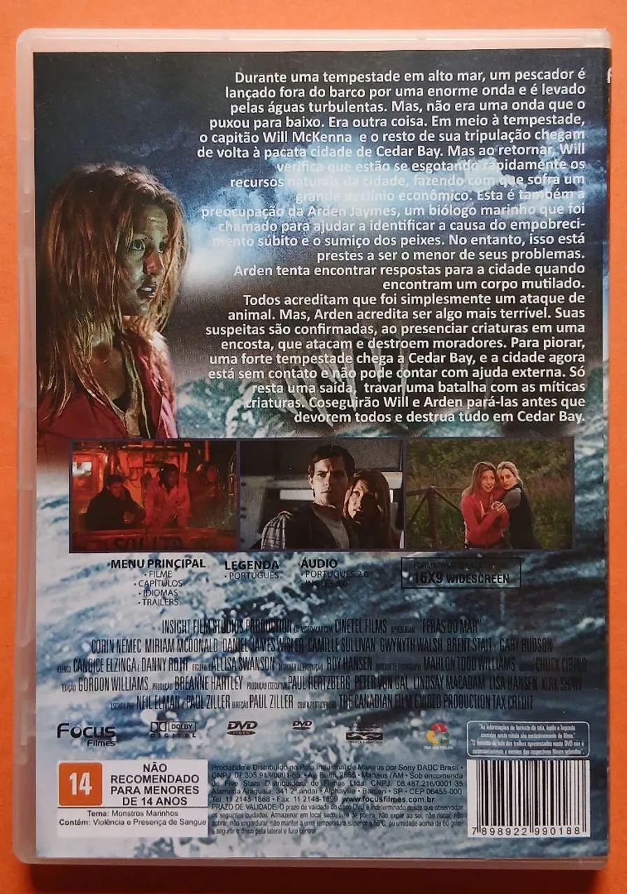 Dvd Feras do Mar - Foto 2