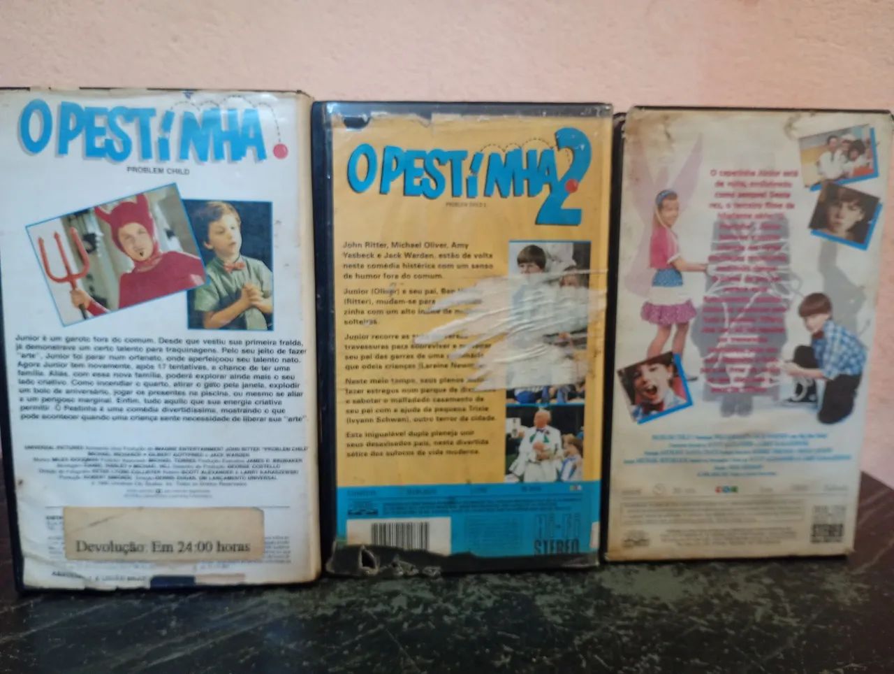 VHS - TRILOGIA PESTINHA (1LEG, 2DUB,3 DUB)  - Foto 2