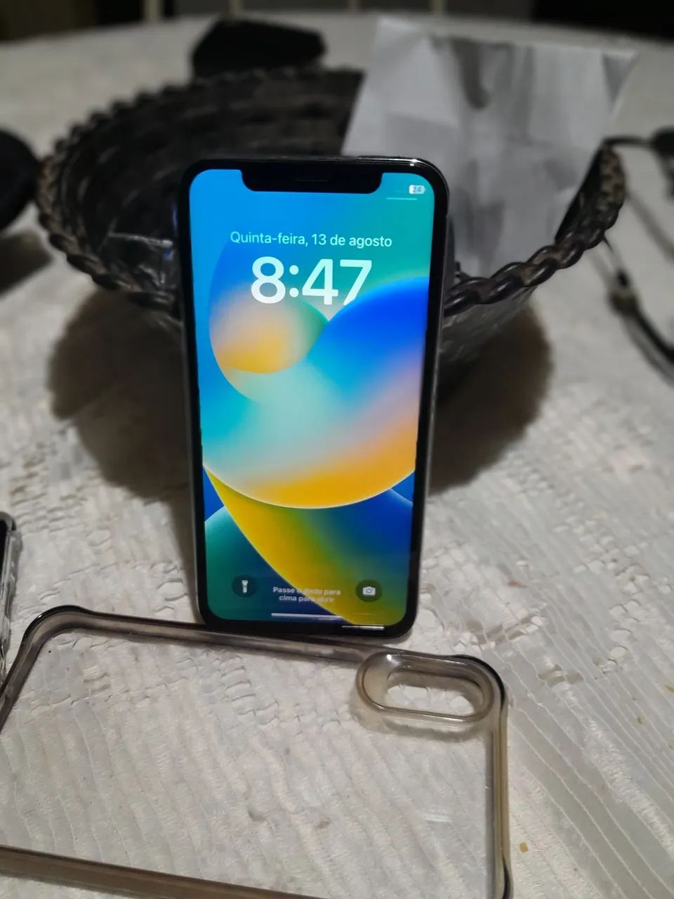Iphone x 64 gigas sem conta 