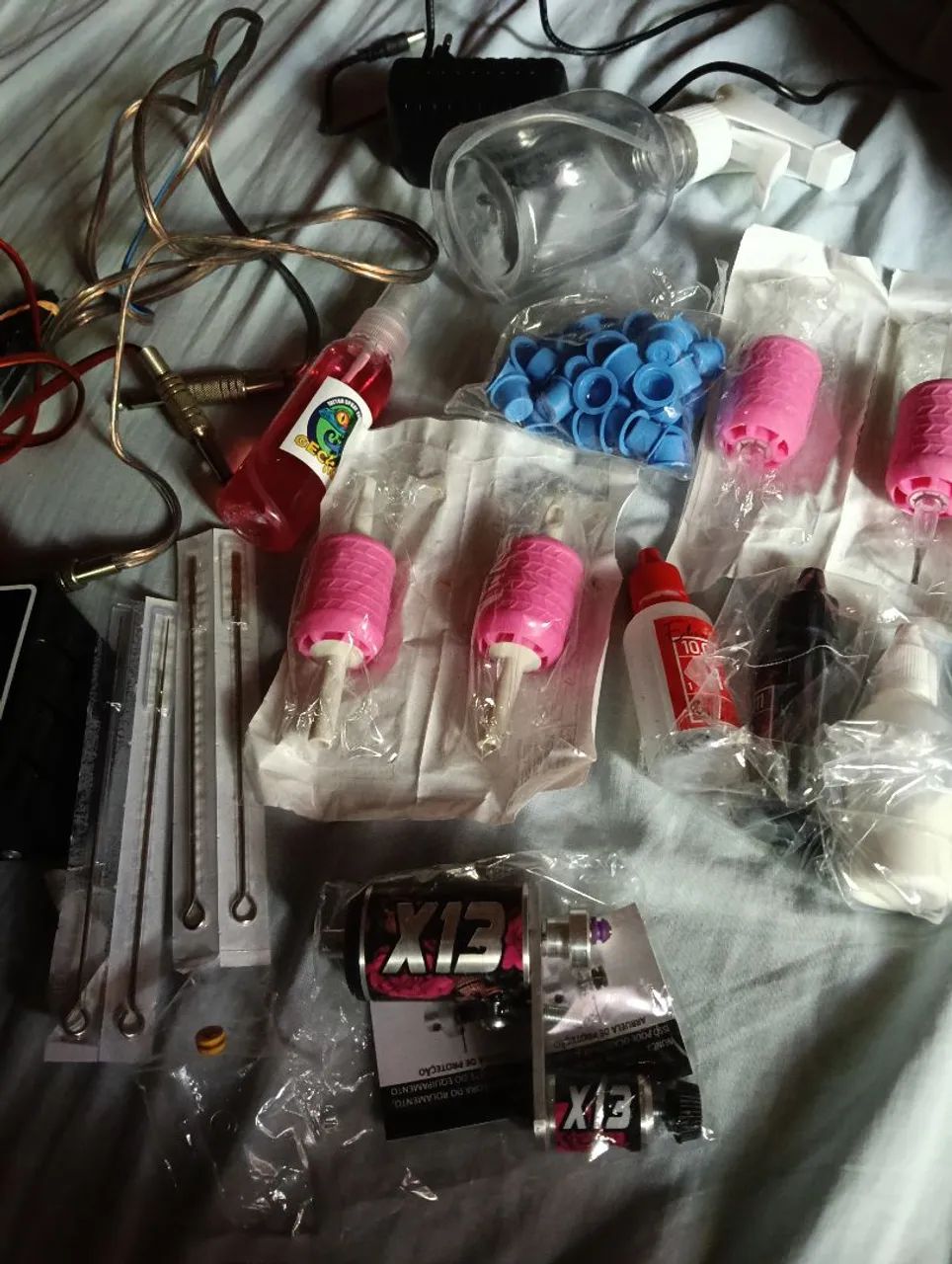Máquina de tatuagem,kit completo  - Foto 3