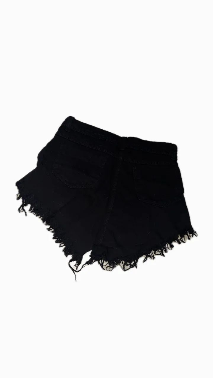 Shots jeans preto premium  - Foto 3