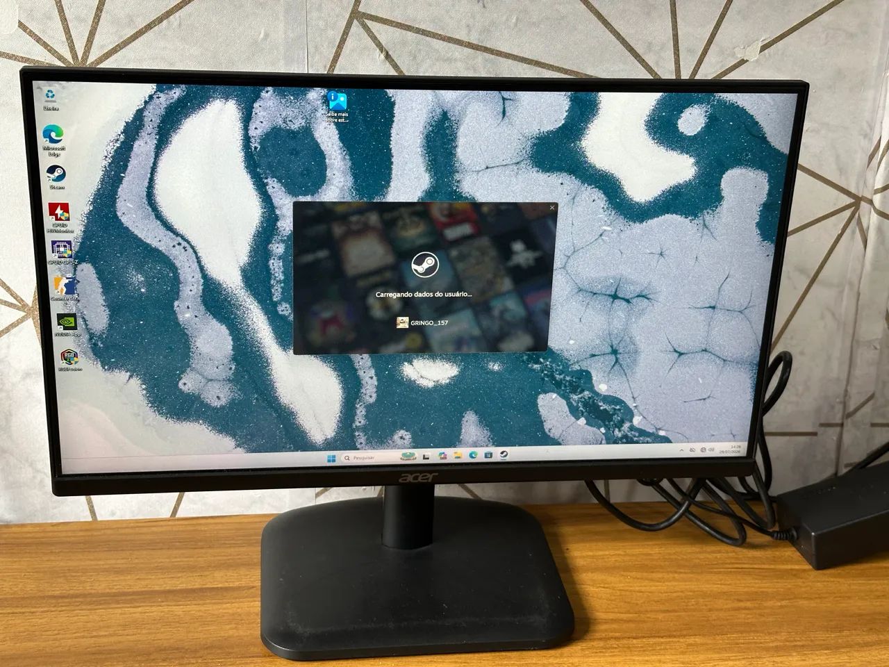 Monitor Gamer 21,5 PL 100hz  - Foto 2