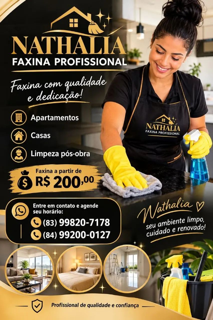Faxina profissional 