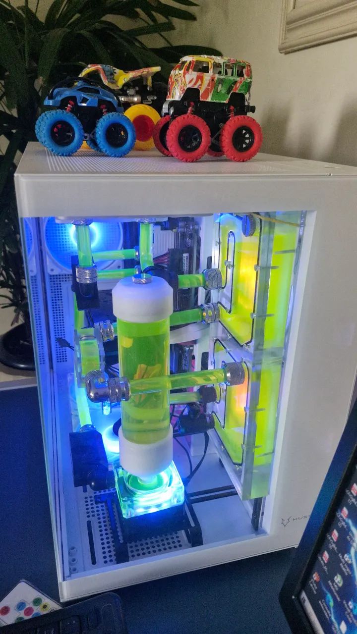Pc Gamer com water-cooler custom  - Foto 2