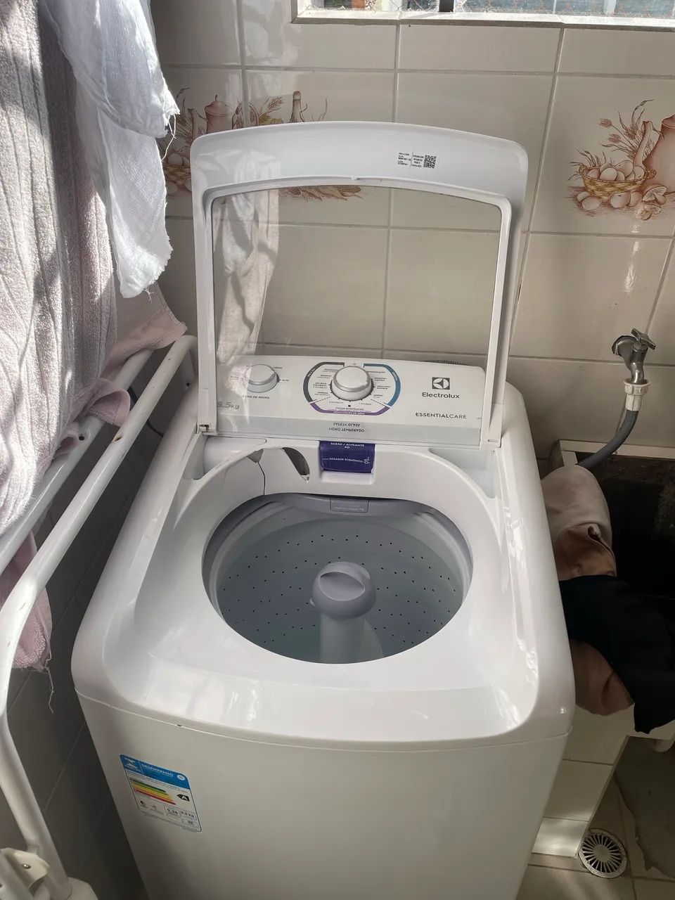 Lavadora de Roupas Electrolux 8,5Kg Essential Care LES09