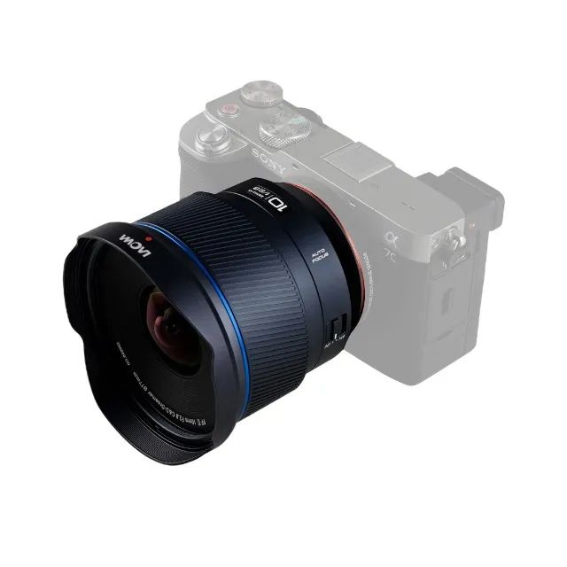 Lente Laowa 10mm f2.8 E-Mount (Sony) FE Full Frame AF Foco Automático ZERO Distorção - Foto 2