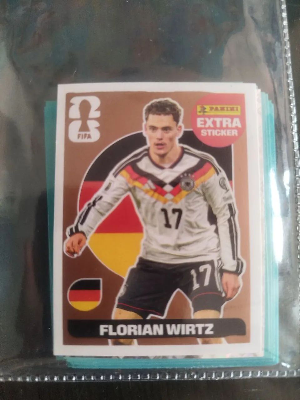 Florian Wirtz Bronze - Figurinha Extra Copa do Mundo 2026