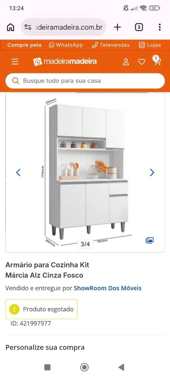 Armário para cozinha  - Foto 3
