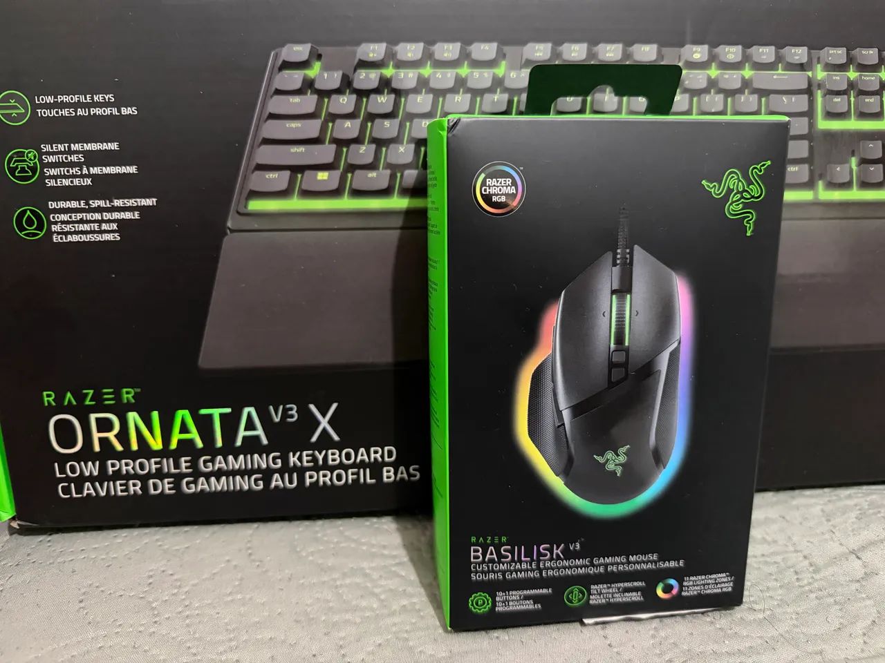 Mouse e teclado Razer V3