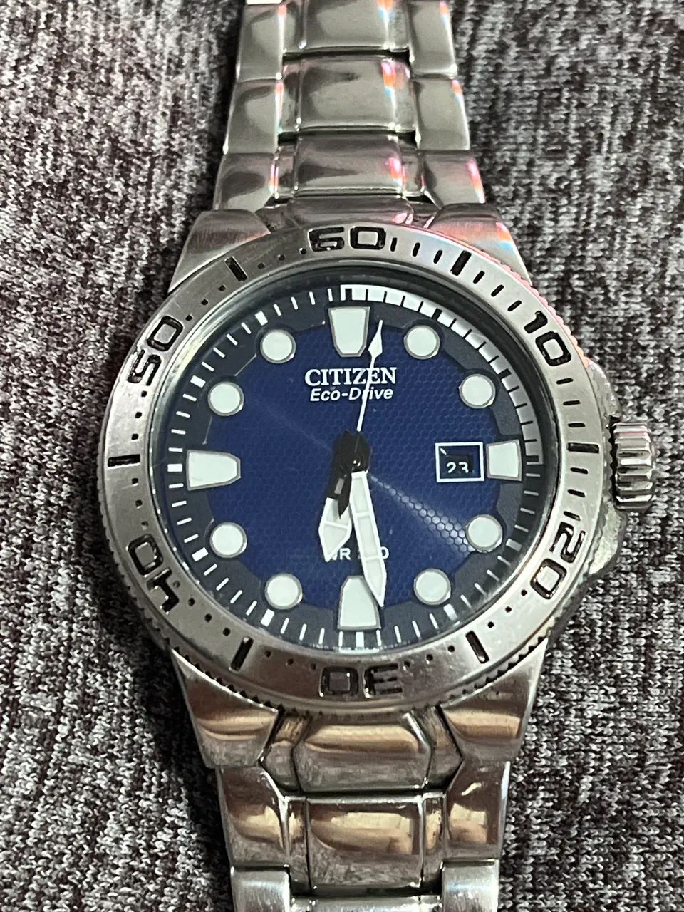 Relógio citizen scuba ecodrive 