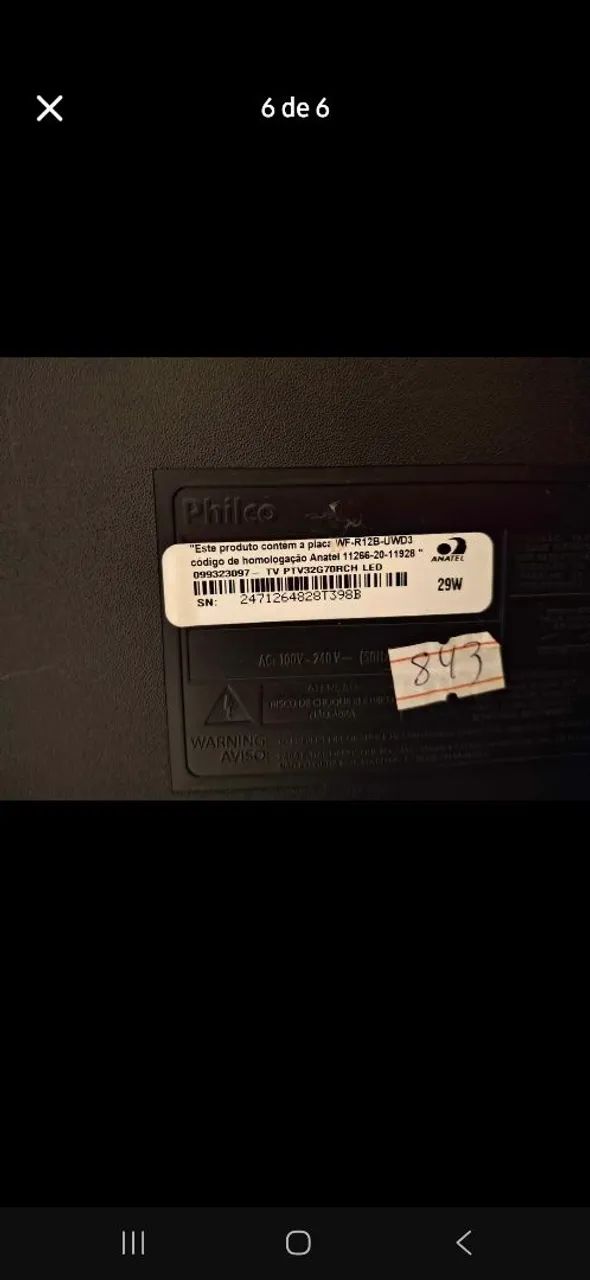 Tv 32p philco roku - Foto 2
