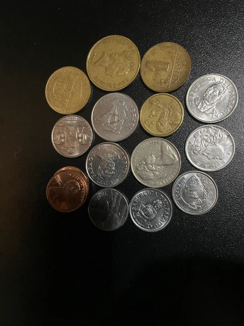 lote de moedas coleção - Foto 3