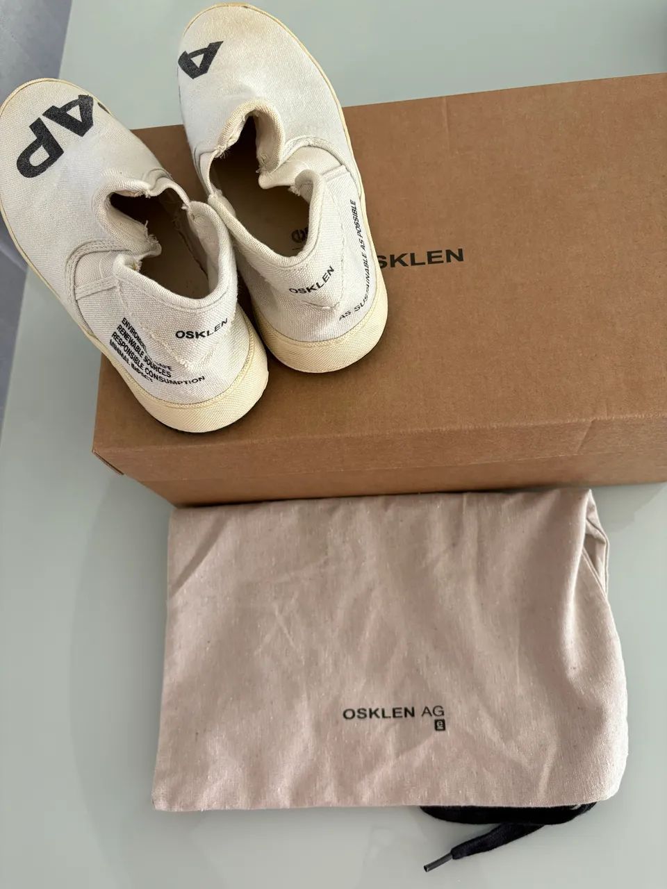 Tênis Osklen off white 35 feminino