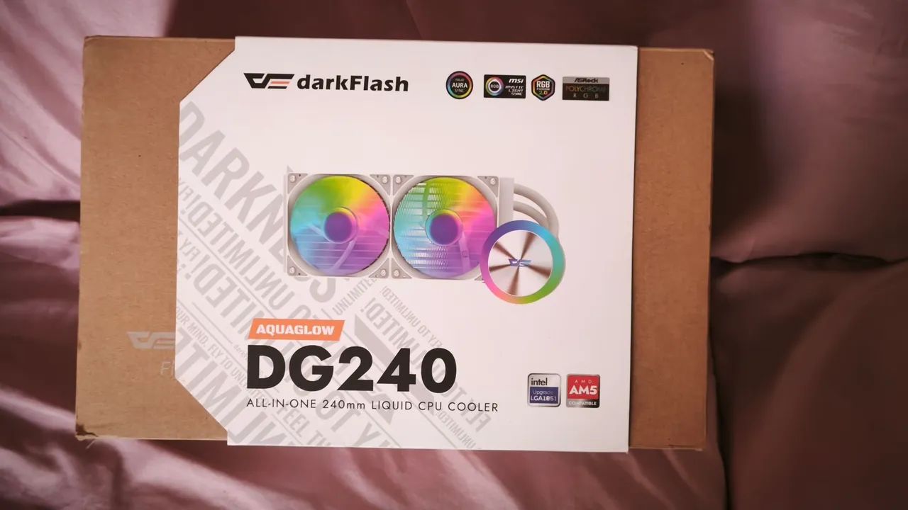 Water cooler 240mm Dark flash argb