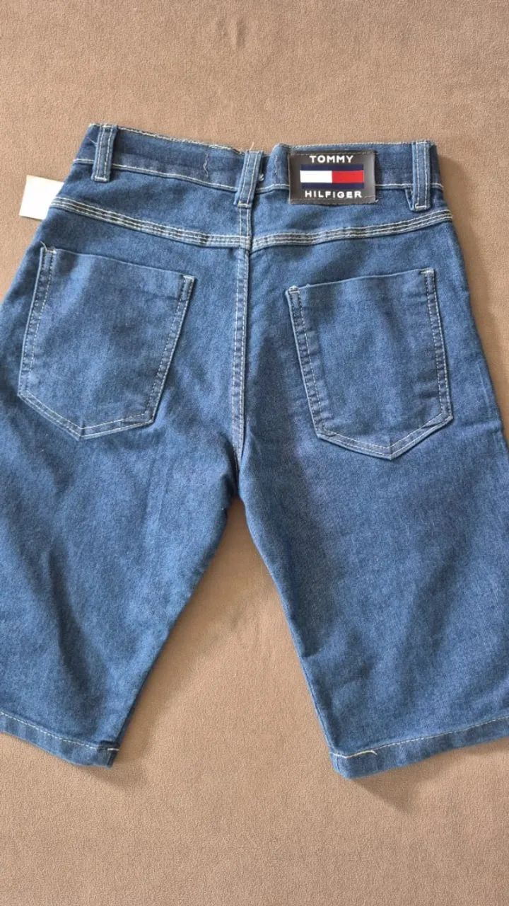 Vendo duas Bermudas Jeans Masculinas - Foto 4