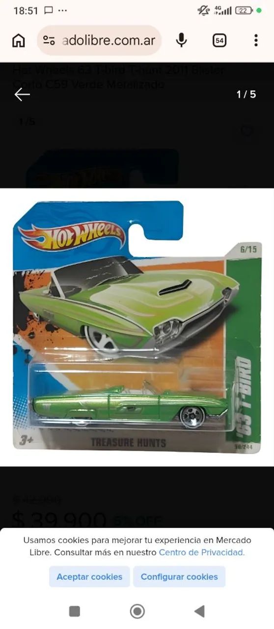 Hotwheels - T-hunt - Foto 5