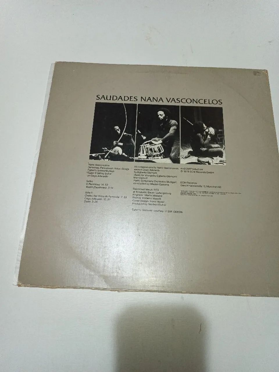 Lp Naná Vasconcelos Saudades - Foto 3